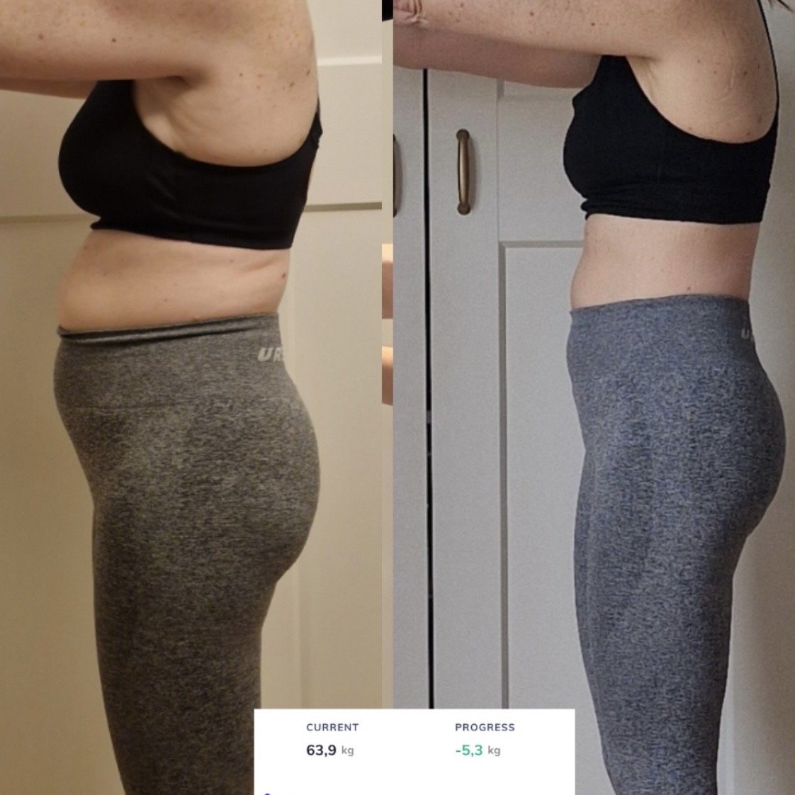 Bite Back client before and after progress photo 4